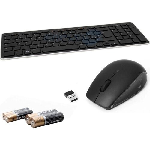 Dell Toetsenbord QWERTY Italiaans Draadloos KG-1152 Kit Mouse and Keyboard Tweedehands