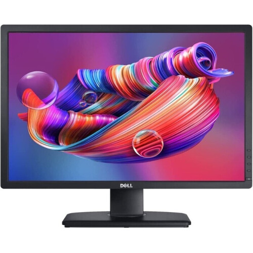Dell UltraSharp U2412MC - 24 inch - 1920x1200 - DP - DVI - VGA - Zwart Tweedehands