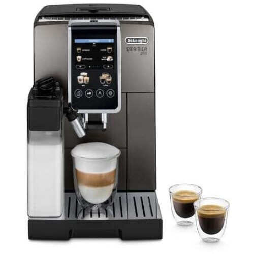 De'Longhi Dinamica Plus ECAM380.95.TB - Volautomatische espressomachine - 24 dranken - Zwart Tweedehands