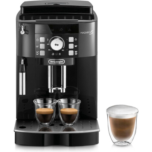 DeLonghi ECAM 21.110.B - Volautomatische Koffiemachine - Cappuccino-systeem - Zwart/Silver Tweedehands