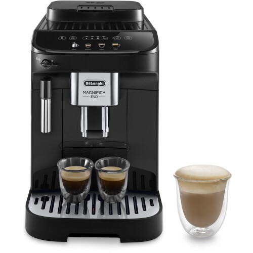 De’Longhi Magnifica Evo ECAM290.21.B - Volautomatische bonenmachine - 15 bar pompdruk - Zwart Tweedehands