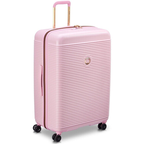 Delsey Freestyle - Reiskoffer - 76 cm - 104L - Roze met Goudkleurige Hardware