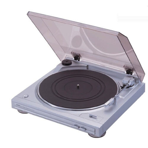 Denon DP-29F - Draaitafel - Volledig automatisch - Zilver