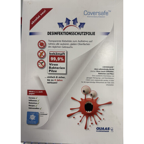 Desinfectiebeschermfilm