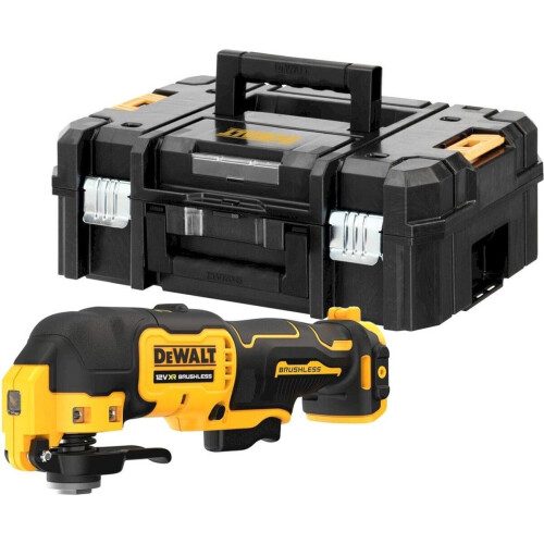 DeWalt DCS353NT-XJ - 12V XR Oscillerende multitool - DUAL-GRIP variabele snelheid - in TSTAK Tweedehands