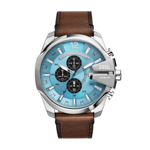 Diesel DZ4657 - Polshorloge - Chronograaf - Bruin 51 mm