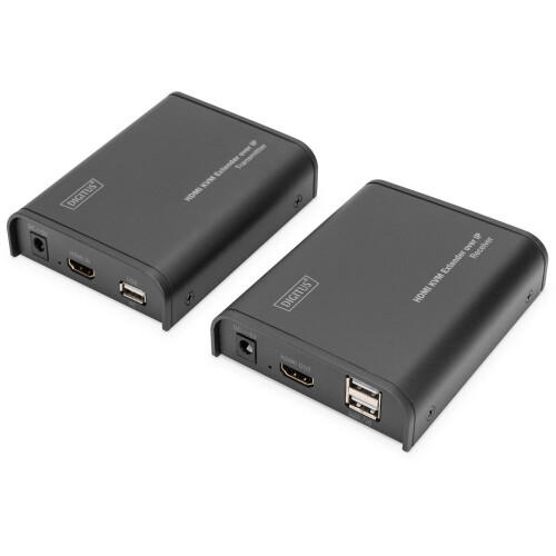 Digitus DS-55202 - HDMI KVM Extender - 120 m via netwerkkabel - Zwart