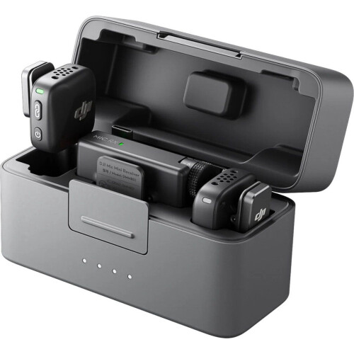 DJI Mic Mini 2 - Draadloze microfoonset - 2 Tx 1 Rx Oplaadcase - Zwart Tweedehands