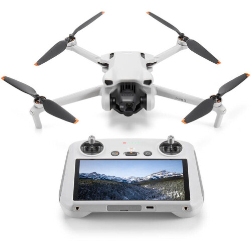 DJI Mini 3 - Drone - 4K HDR camera - Grijs Wit