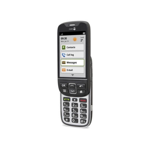 Doro PhoneEasy 740 - Smartphone - 5MP camera - Zwart