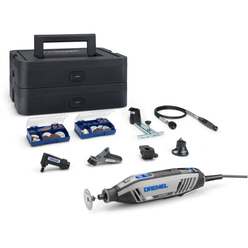 Dremel 4250-6/128 Platinum Editie - Roterend multigereedschap - 128 accessoires EZ SpeedClic - 6 hulpstukken