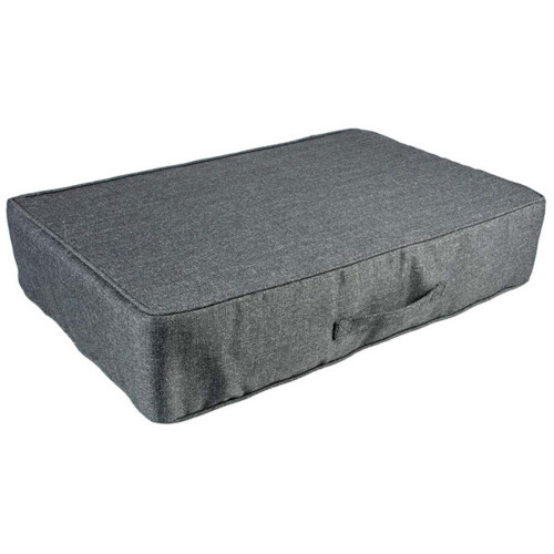 Duvo+ Duratex - Hondenmatras - Orthopedisch met springveren - Donkergrijs L-100x70x14cm