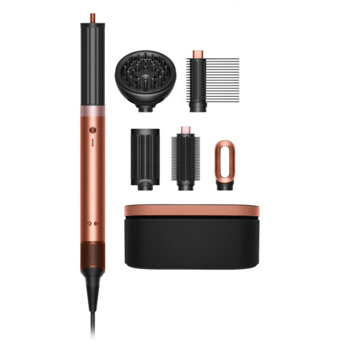 Dyson Airwrap Co-anda2x - Multistyler - 2x luchtdruk - Amber Silk/Pink Champagne Tweedehands