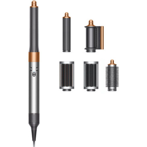 Dyson Airwrap™ Complete - Long Barrel - 6 opzetstukken - Nickel/Copper Tweedehands