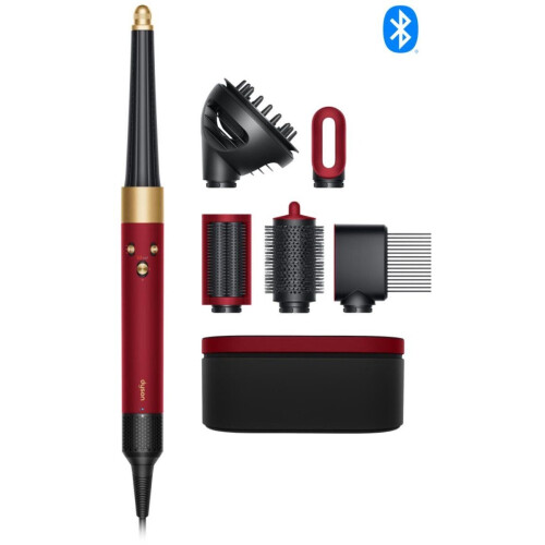 Dyson Airwrap i.d. Curly+Coily - Multistyler - App-verbonden - Rood/Goud Tweedehands