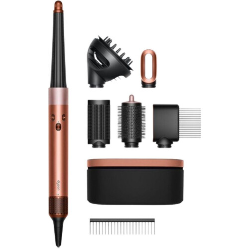 Dyson Airwrap i.d. - Multistyler - Krulborstel met app-verbonden functies - Amber Silk/Pink Champagne Tweedehands