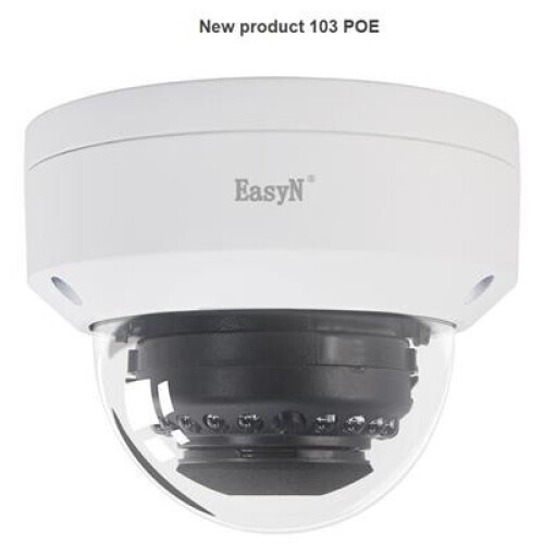 EasyN Outdoor Dome Draadloos IP Camera 4.0 Megapixel,H.265, P2P, Infrarood Nachtfunctie A103J3N01 OP=OP Tweedehands