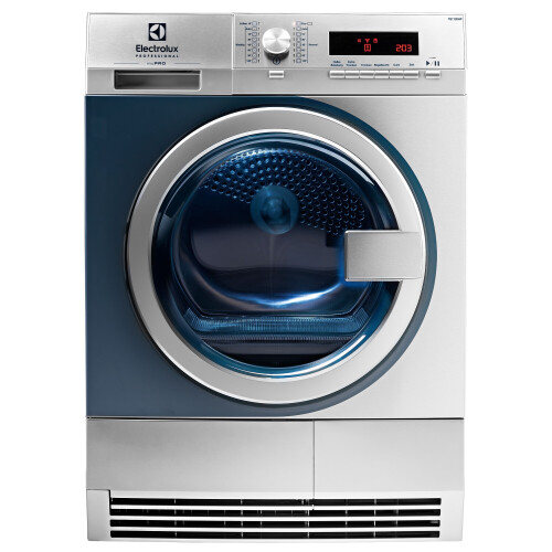 Electrolux Te1120hp - Warmtepompdroger - 8 Kg - 66 Db - Energieklasse E - Rvs | Tweedehands (Refurbished)