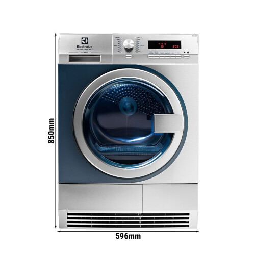 Electrolux Te1120hp - Warmtepompdroger - 8 Kg - 66 Db - Energieklasse E - Rvs | Tweedehands (Refurbished)
