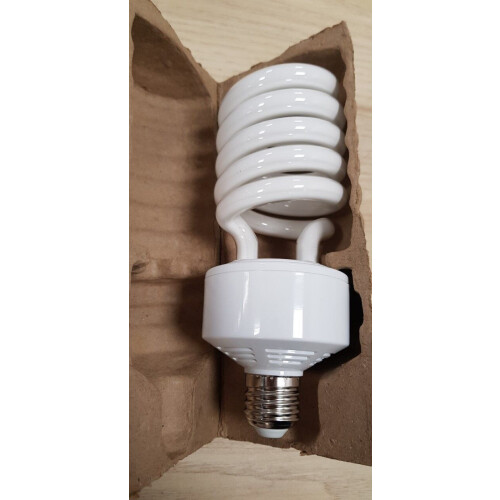 Elektronische spaarlamp - E27 - 40W - Energie label A