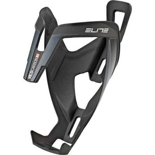 Elite Vico - Bidonhouder - Carbon - Mat Zwart