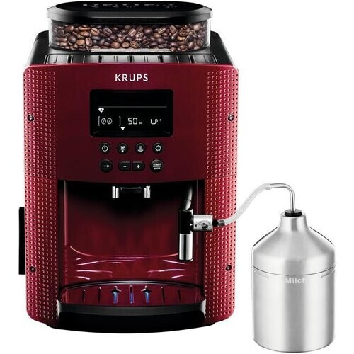 Espresso met shredder Zonder Capsule Krups eab100 series 1,7000L - Rood Tweedehands
