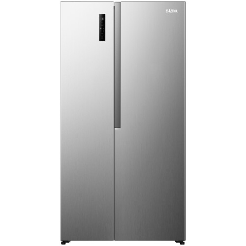 Etna AKV6178RVS - Amerikaanse koelkast - Side by side - RVS - Energieklasse C Tweedehands