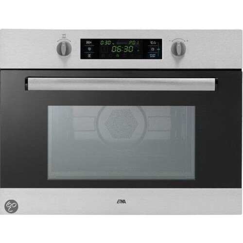 ETNA T2144RVS - Combi Magnetron met Grill en Hete Lucht - RVS