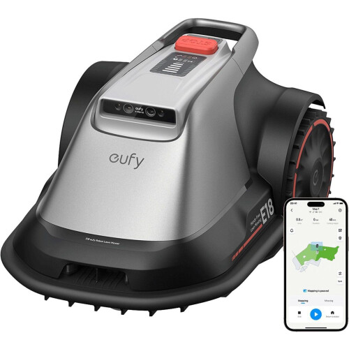 eufy Robotgrasmaaier E18 - Robotmaaier - 1200m² - TrueVision™ technologie - GPS - 4G Tweedehands