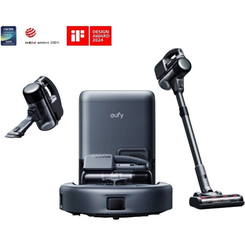 eufy E20 - 3-in-1 combi-stofzuiger - FlexiONE™ automatische lediging - 99,97% filtratie