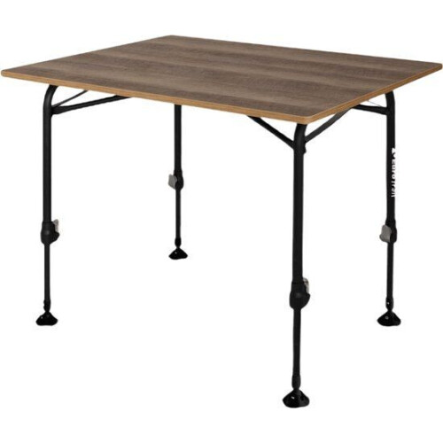 Eurotrail Rochefort - Campingtafel - Verstelbaar aluminium frame - Houtlook