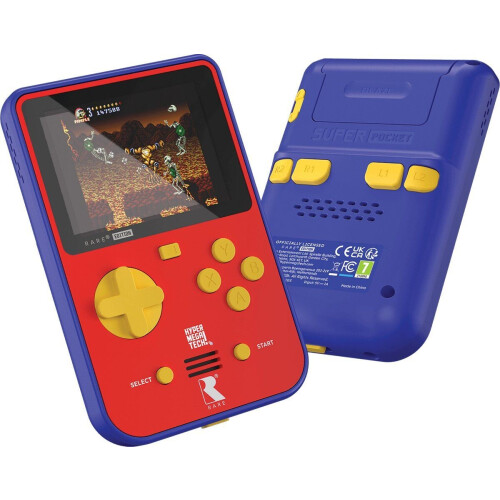 Evercade Super Pocket - RARE Edition - 14 games - Paars Rood