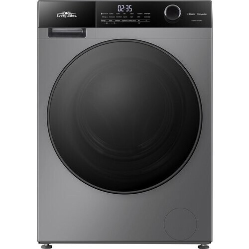 Everglades Evwm71412ag - Wasmachine - 7 Kg - 1400 Tpm - Energieklasse A - Grijs | Nieuw (outlet) Tweedehands