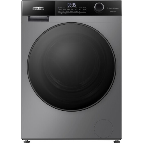 Everglades Evwm71412ag - Wasmachine - 7 Kg - 1400 Tpm - Energieklasse A - Grijs | Nieuw (outlet)