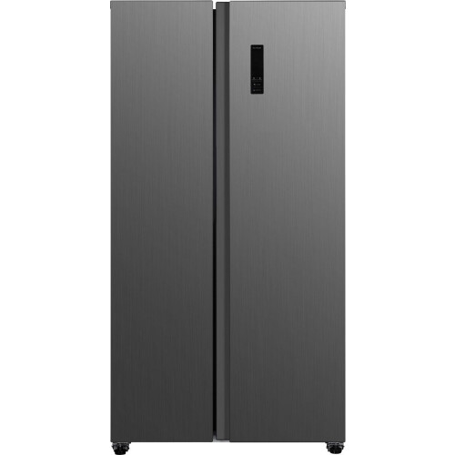 Exquisit CDJ445-041EG - Amerikaanse koelkast - 442 Liter - No Frost - Ice-Twister - Inox