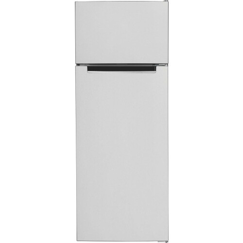 Exquisit KGC270-45-040ES - Koel-vriescombinatie - 206 Liter - 4* Vriesgedeelte - 40dB - Zilver