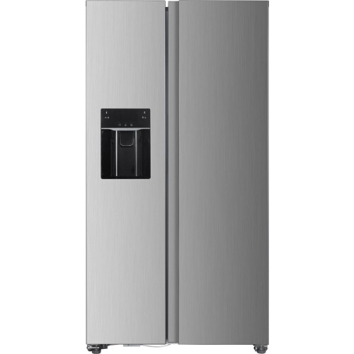 Exquisit SBS666-HCF-041EI - Amerikaanse Koelkast - No Frost - Inox - 513 Liter