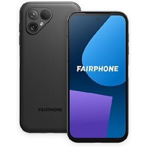Fairphone 5 Dual SIM 256GB matzwart Tweedehands