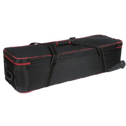 Falcon Eyes CC-16 - Zware Tas op Wielen - 80x34x29 cm - Zwart/Rood Tweedehands