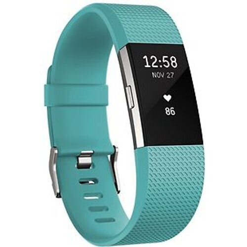Fitbit Charge 2 Small blauw Tweedehands