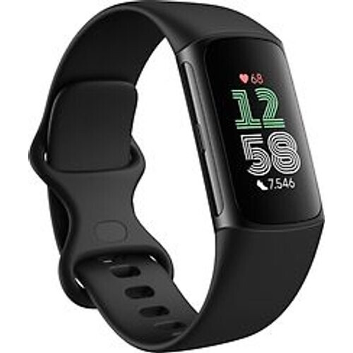 Fitbit Charge 6 obsidiaan Tweedehands