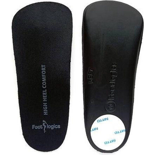 Footlogics High Heel Comfort - Inlegzolen - Schokdemping - Zwart