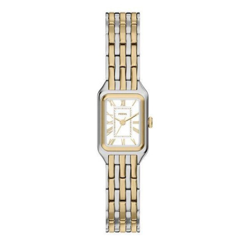 FOSSIL ES5468 - Polshorloge - RVS 18 mm - Zilver/Goud Tweedehands