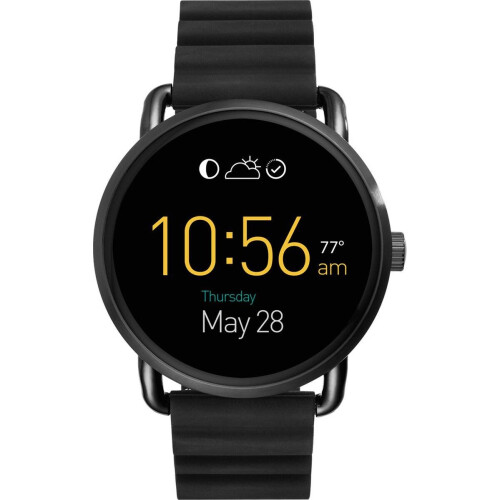 FossilQ Wander - Smartwatch FTW2103 - Bluetooth connectiviteit - Zwart