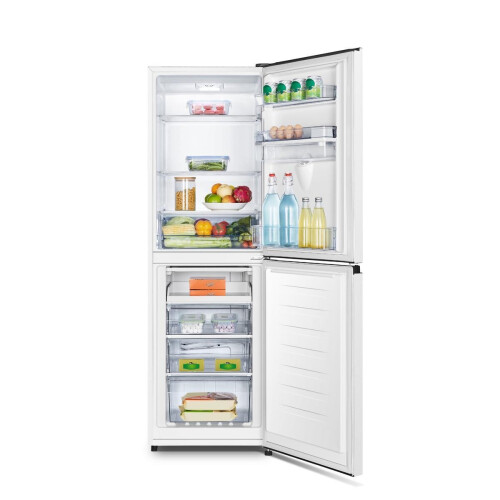Fridgemaster Mc55240de - Koel-vriescombinatie - 174.3 Cm - 252l - Wit | Tweedehands (Refurbished)