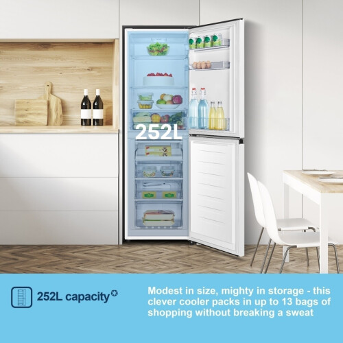 Fridgemaster Mc55240e - Koelvriescombinatie - 174.3 Cm - 252l - Multiair Flow - Wit | Nieuw (outlet)