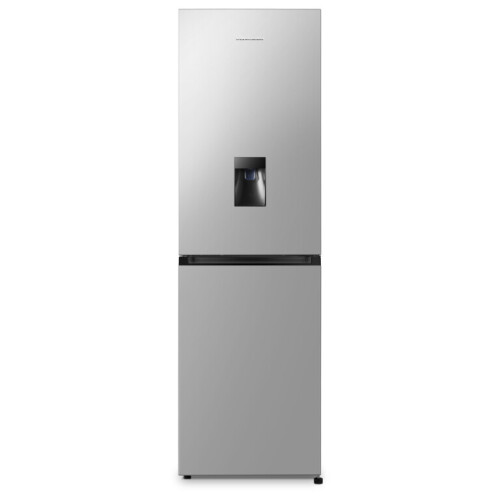 Fridgemaster Mc55251des - Koel-vriescombinatie - 182.4 Cm - 256l - Total No Frost & Waterdispenser - Zilver | Nieuw (outlet)