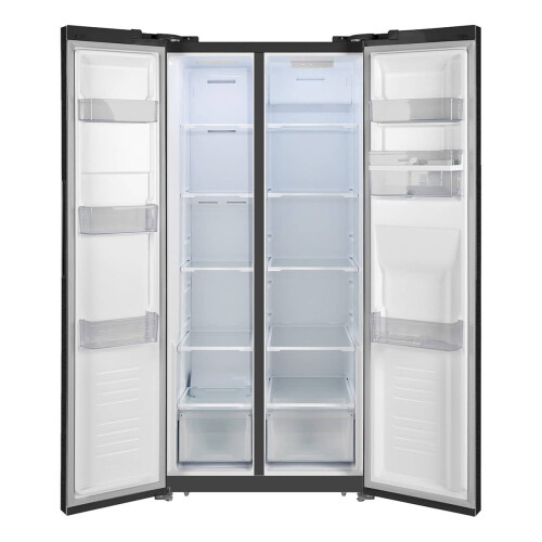 Fridgemaster Ms83430deb - Amerikaanse Koelkast - 178 Cm - 439l - No Frost - Zwart | Nieuw (outlet)