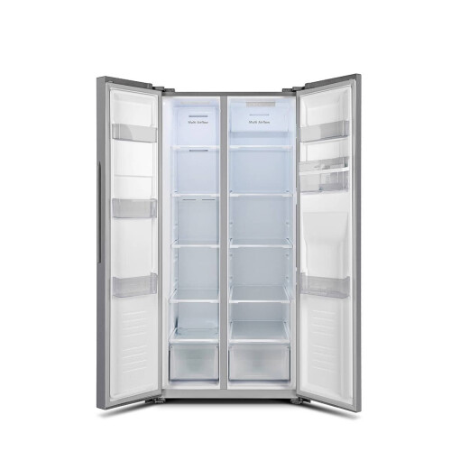 Fridgemaster Ms83430des - Amerikaanse Koelkast - 178 Cm - 440l - No Frost - Waterdispenser - Zilver | Nieuw (outlet)