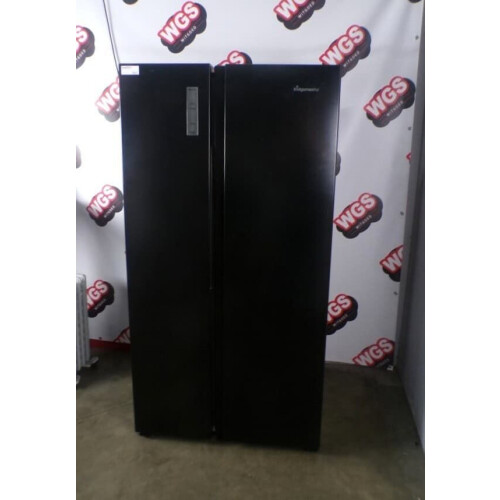 Fridgemaster MS91520EB - Amerikaanse koelkast - Multi-Airflow - Zwart